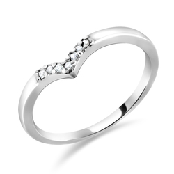 Charming Silver Ring NSR-598